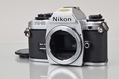Lot 170 - A Nikon FG-20 SLR Camera Body.