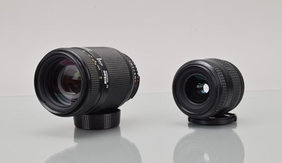 Lot 189 - Two Nikon AF Nikkor Lenses