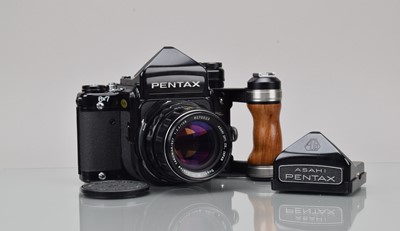 Lot 205 - A Pentax 6x7 Camera