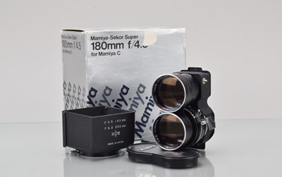 Lot 249 - A Mamiya-Sekor Super 180mm f/4.5 TLR Lens