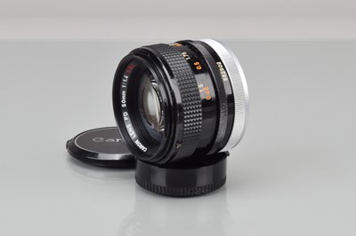 Lot 261 - A Canon FD 50mm f/1.4 S.S.C. Lens