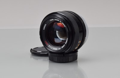 Lot 263 - A Canon FD 55mm f/1.2 S.S.C. Lens