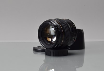 Lot 273 - A Canon EF 85mm f/1.8 Ultrasonic Lens
