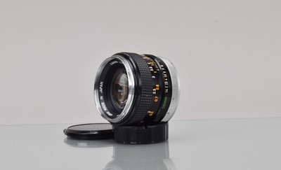 Lot 284 - A Canon FD 50mm f/1.4 Lens