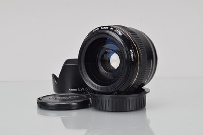Lot 312 - A Canon EF 28mm f/1.8 Ultrasonic Lens