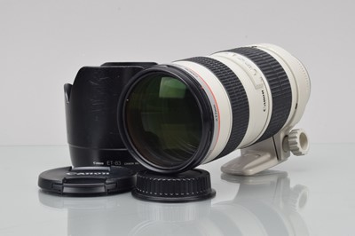 Lot 318 - A Canon EF 70-200mm f/2.8 L Ultrasonic Lens.