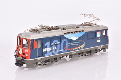 Lot 959 - LGB G Gauge RhB Bernina 100 Electric Locomotive