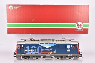 Lot 959 - LGB G Gauge RhB Bernina 100 Electric Locomotive