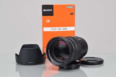 Lot 344 - A Sony E E PZ 18-105mm f/4 G OSS Lens