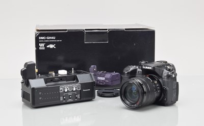 Lot 352 - A Lumix DMC-GH4U Digital Camera/Interface Unit Kit