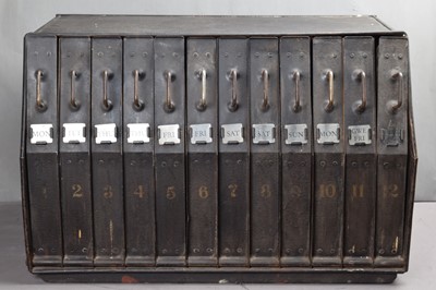 Lot 366 - A Premier 12 Draw 35mm Film Cabinet