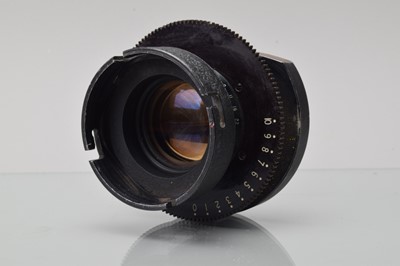 Lot 379 - A Taylor Hobson Ortal 3 Inch 75mm f/2 T2.3 TV Lens