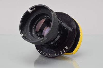 Lot 383 - A Taylor Hobson Ortal 5 Inch 127mm f/2.8 T3.1 TV Lens