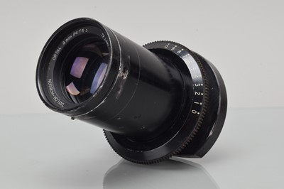 Lot 385 - A Taylor Hobson Ortal 8 Inch f/4 T4.5 TV Lens
