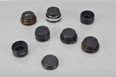 Lot 401 - A Group of Lens Mount Adapters