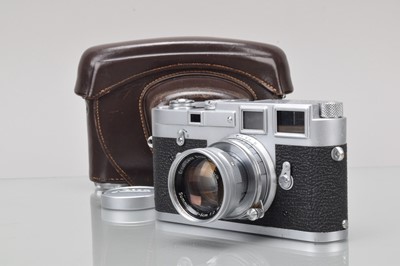 Lot 451 - A Leitz Wetzlar Leica M3 Rangefinder Camera