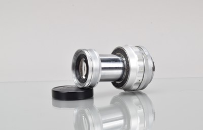 Lot 462 - A leitz Wetzlar 9cm f/4 Collapsible Elmar Lens