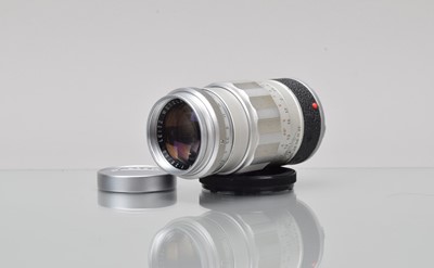 Lot 463 - A Leitz Wetzlar 90mm f/2.8 Elmarit Lens