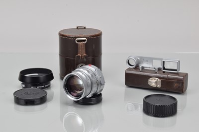 Lot 465 - A Leitz Wetzlar 5cm f/2 Dual Range Summicron Lens