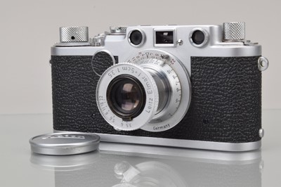 Lot 468 - A Leitz Wetzlar Leica IIf Rangefinder Camera