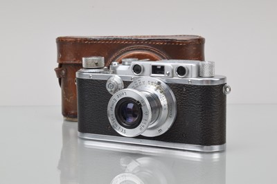 Lot 473 - A Leitz Wetzlar Leica III Model F Rangefinder Camera