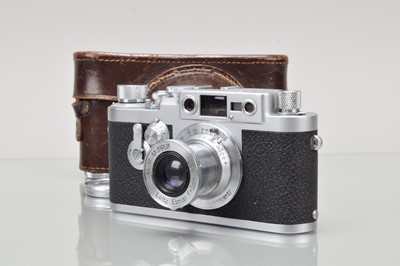 Lot 476 - A Leitz Wetzlar Leica IIIg Camera