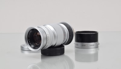 Lot 479 - A Leitz Wetzlar 90mm f/4 Elmar Lens