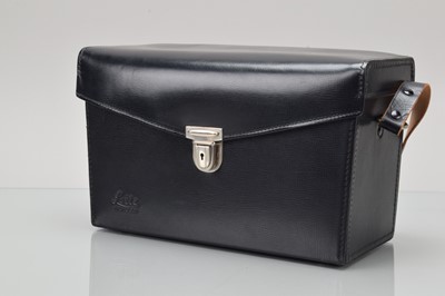 Lot 493 - A Black Leather Leitz Camera Outfit Case