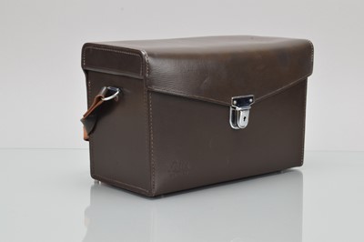 Lot 495 - A Brown Leather Leitz Camera Outfit Case