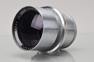 Lot 497 - A Wollensak 14 Inch (356mm) f/6 Veritar Aluminium Lens