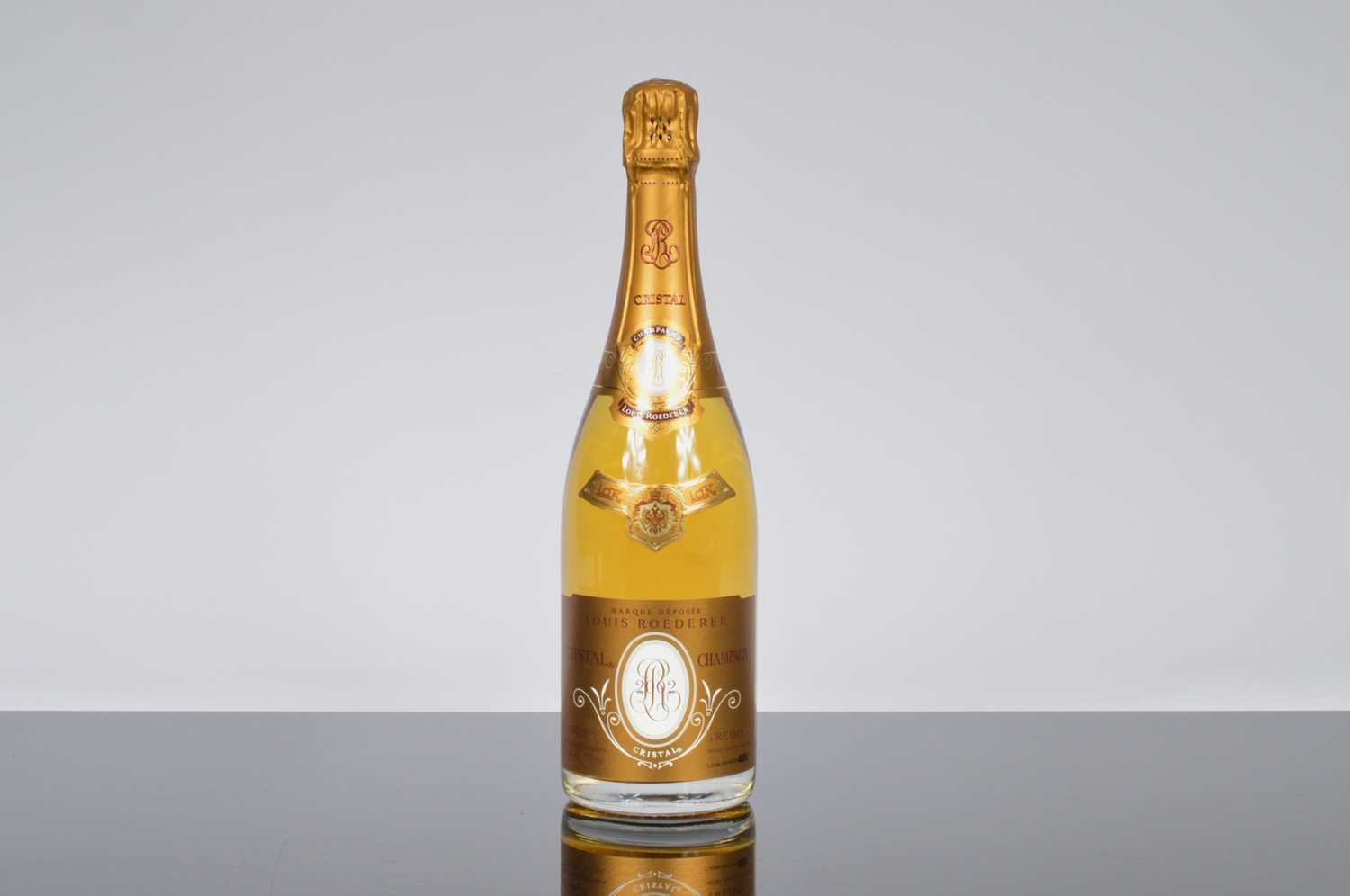 Lot 7 - A bottle of Louis Roederer Cristal 2002 Champagne