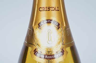Lot 7 - A bottle of Louis Roederer Cristal 2002 Champagne