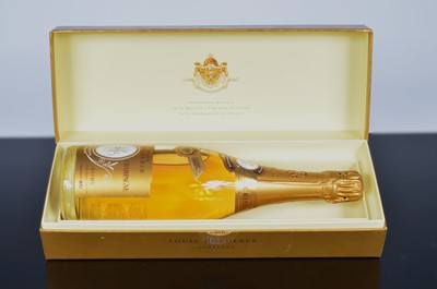 Lot 7 - A bottle of Louis Roederer Cristal 2002 Champagne