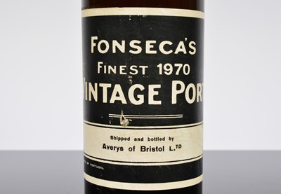 Lot 9 - A bottle of 1970 Fonseca Vintage Port