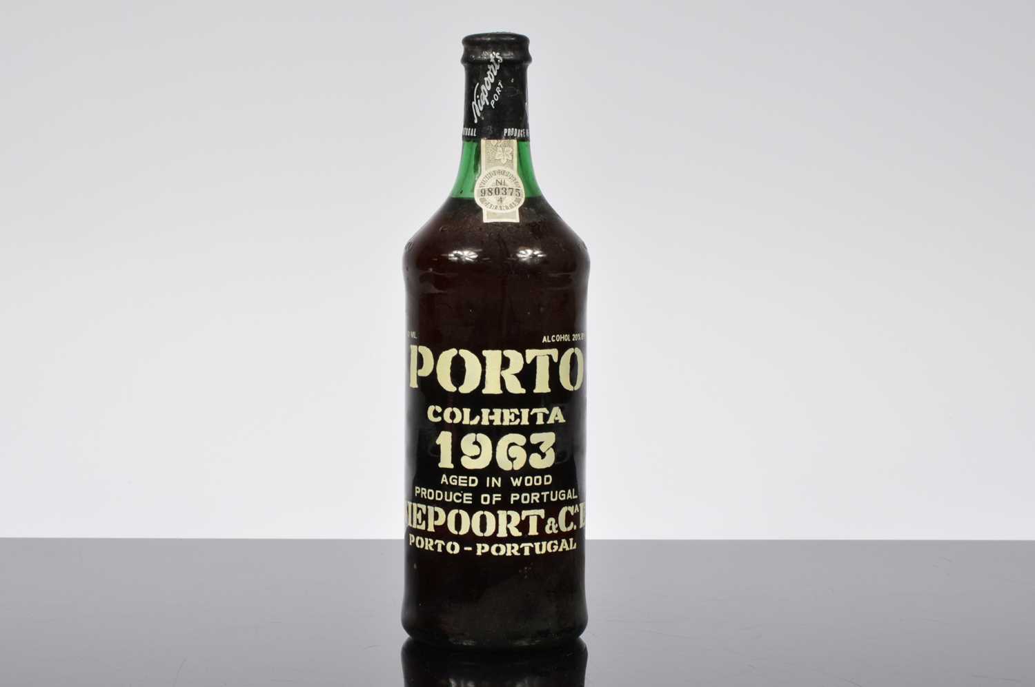 Lot 11 - One bottle of Niepoort 1963 Colheita Port