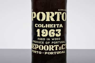 Lot 11 - One bottle of Niepoort 1963 Colheita Port