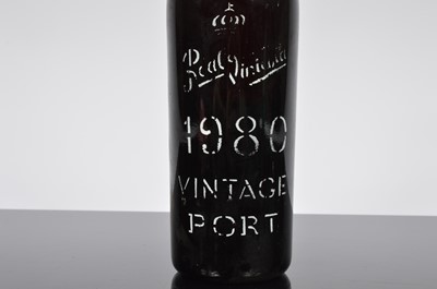 Lot 12 - One bottle of Real Vinicola 1980 Vintage Port