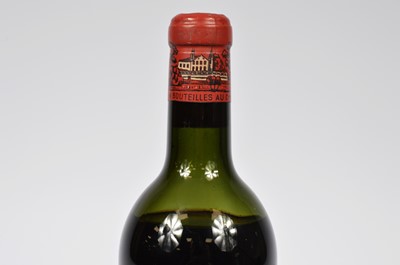 Lot 14 - A rare bottle of 1953 chateau Lafite Rothschild