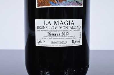 Lot 15 - A bottle of La Magia, Brunello di Montalcino Riserva 2012