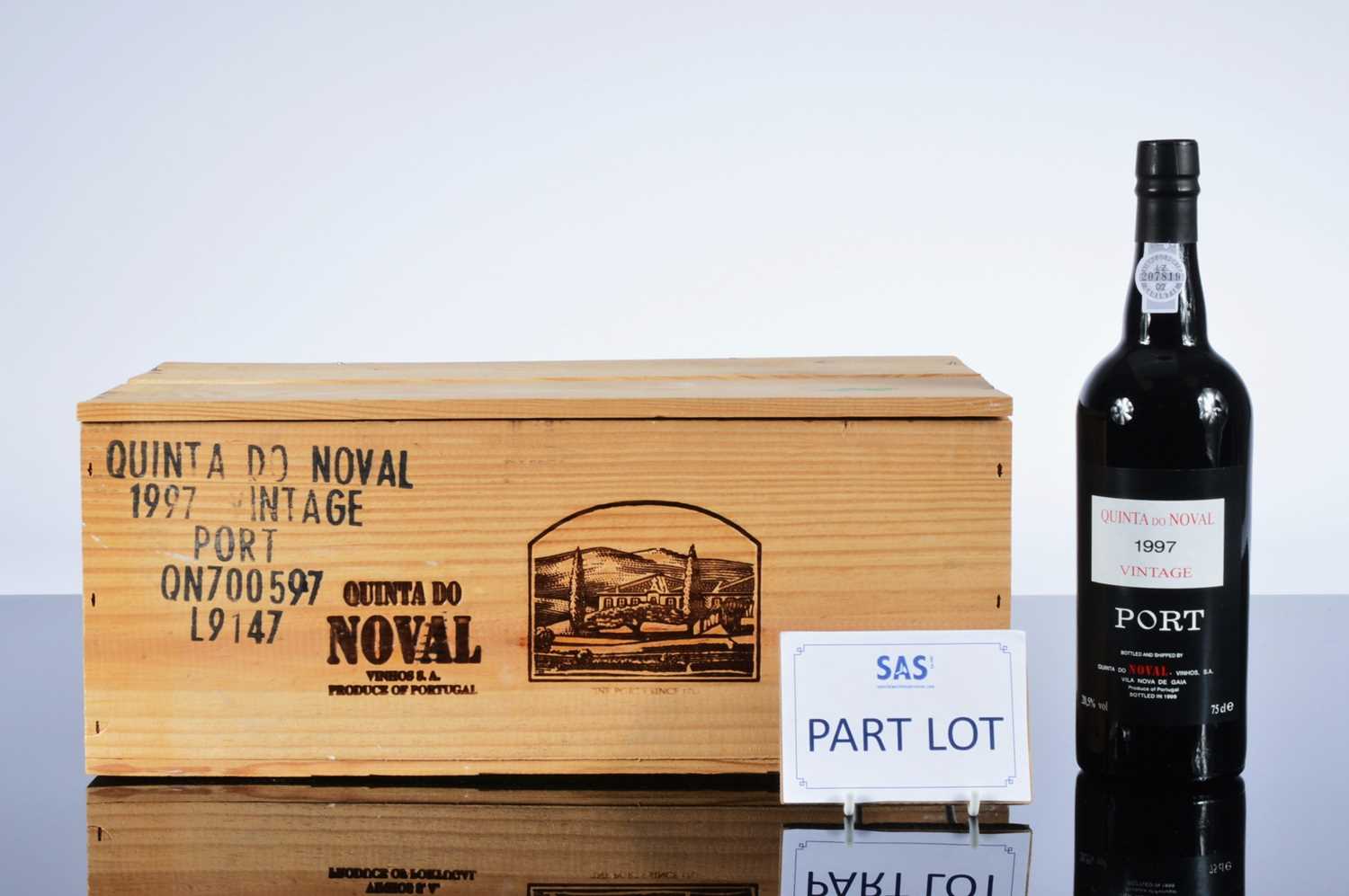 Lot 17 - A case of Quinta Do Noval 1997 Vintage Port