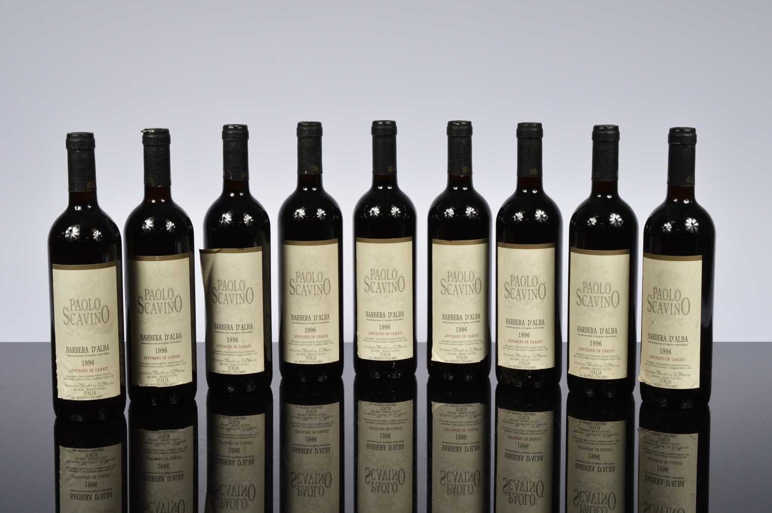 Lot 18 - Nine bottles of Paolo Scavino