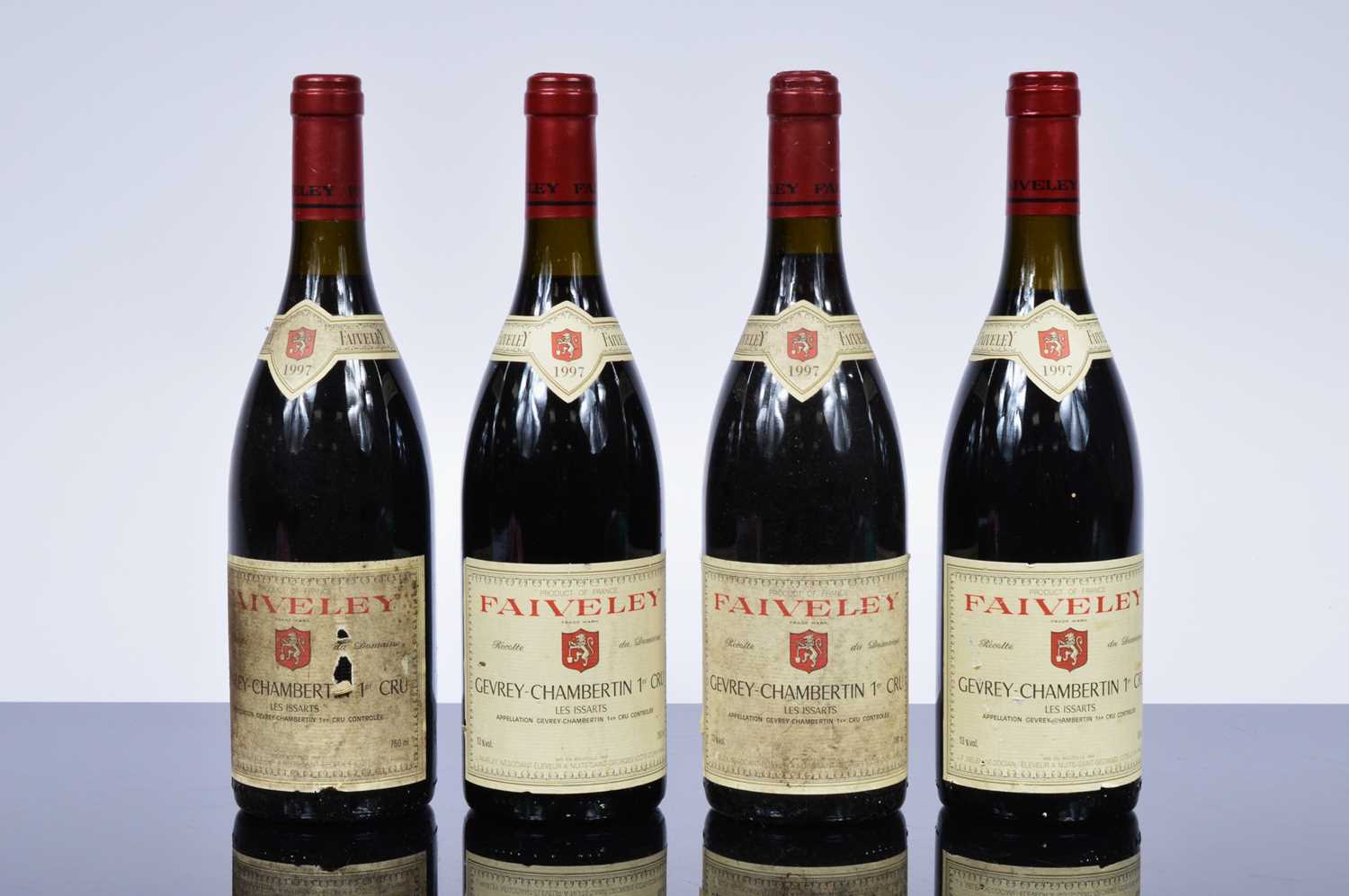 Lot 25 - Four bottles of Faiveley Gevrey Chambertin