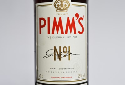 Lot 35 - Four bottle of Pimm's