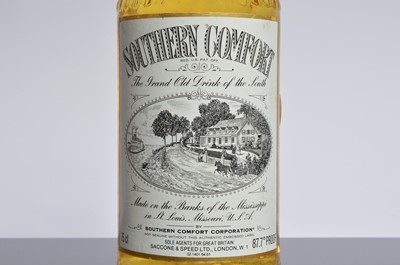 Lot 37 - A collection four bottles of Southern Comfort