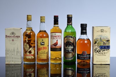Lot 38 - A collection of eight Scotch Whisky's