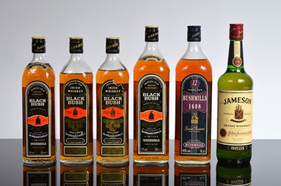Lot 39 - Six bottles of Irish Whiskey