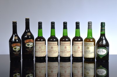 Lot 41 - A collection of eight bottles of Sherry and Cream liqueur