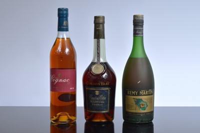Lot 42 - Six bottles of Armagnac and Cognac