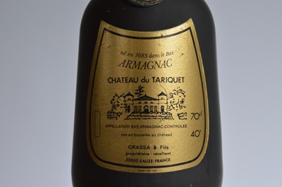 Lot 42 - Six bottles of Armagnac and Cognac