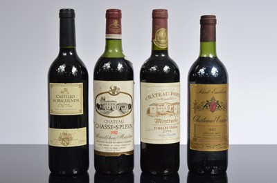 Lot 44 - A collection of eight various red wines